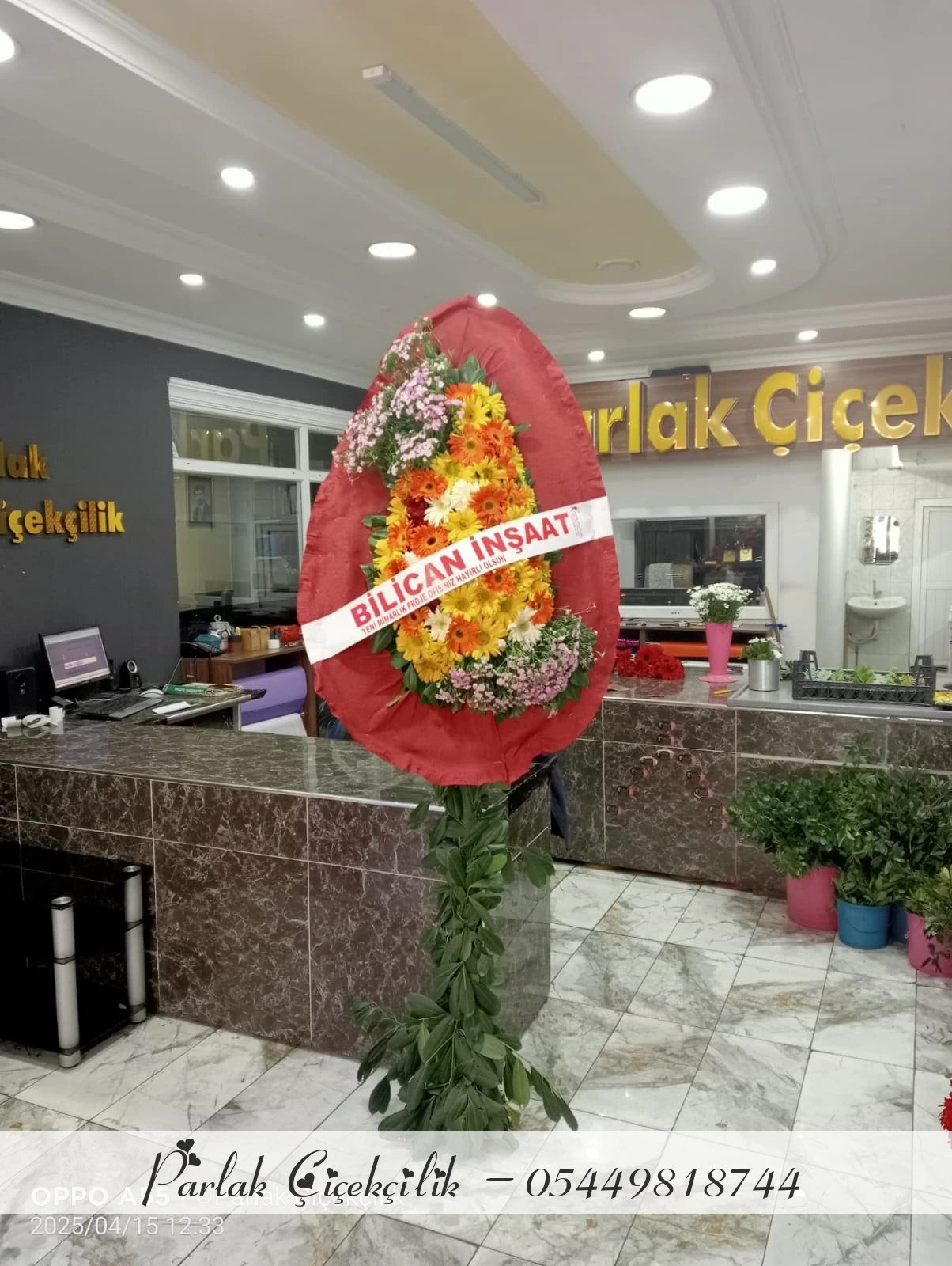 Canlı Renkli Açılış Ve Tören Çelengi